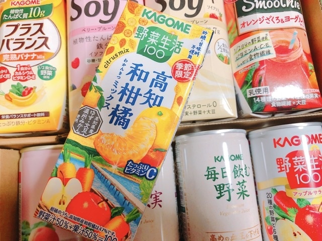 カゴメ野菜生活写真