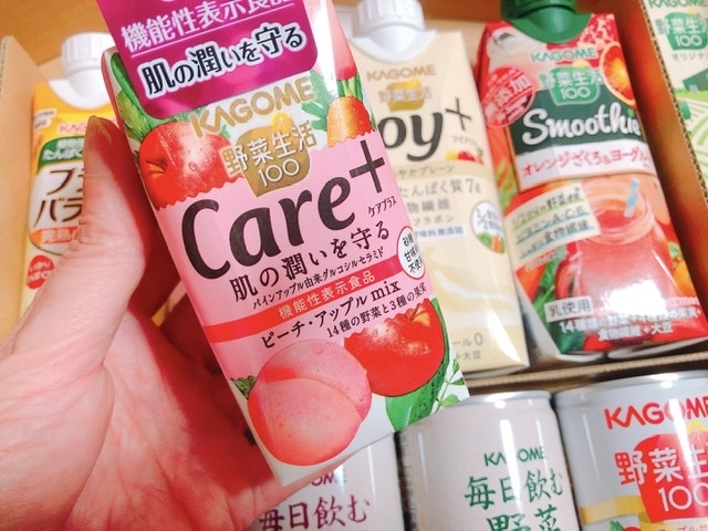 カゴメcare+商品写真
