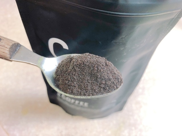 シーコーヒー粉末の写真