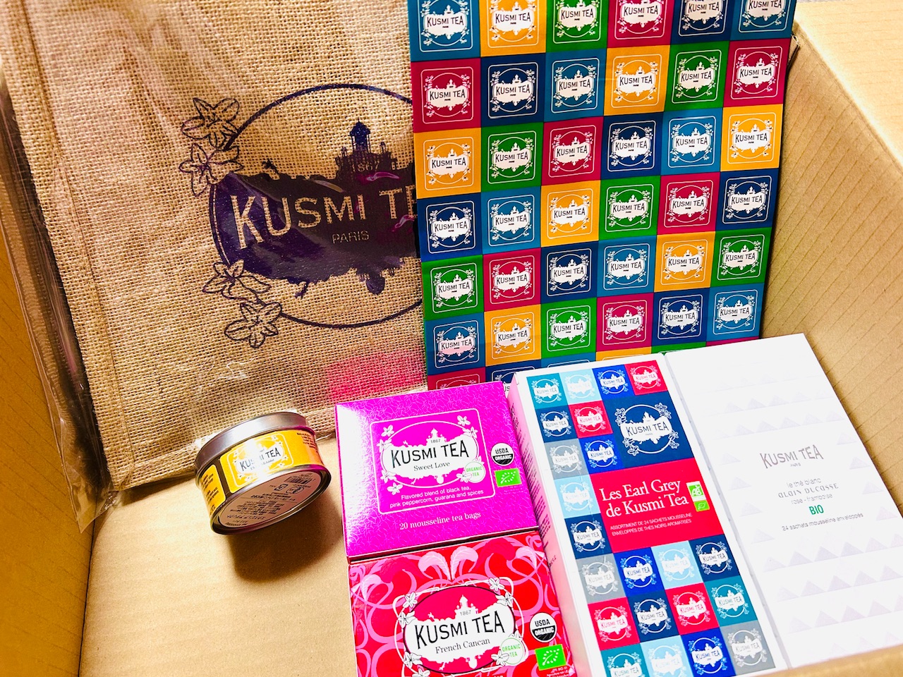 KUSMI　TEA、2026年福袋到着！今年は良かった